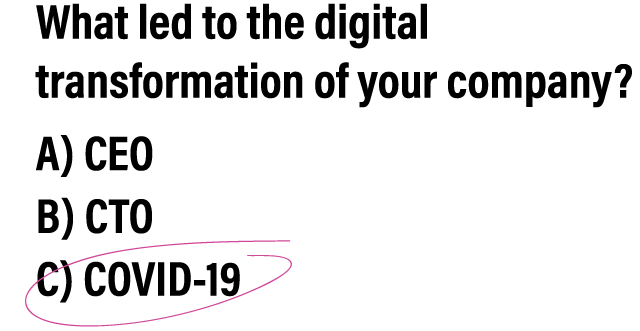 Transformation by COVID