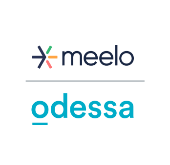 Meelo X Odessa PR Web Meelo and Odessa logos